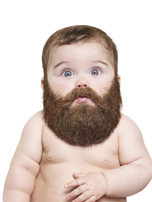 bébés avec une grosse barbe bébés avec une grosse barbe