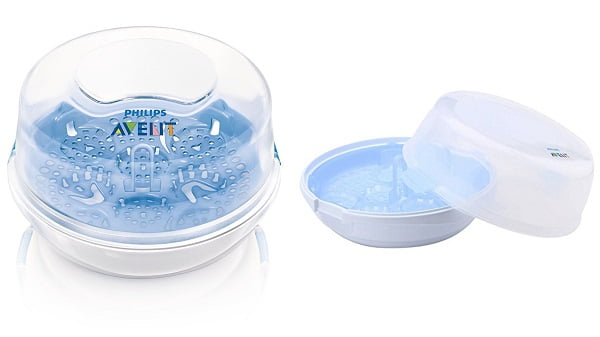 Stérilisateur micro-onde Avent accessoires pour biberon Stérilisateur micro-onde Avent