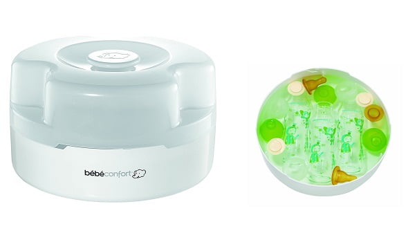 Stérilisateur Micro-onde Bébé Confort accessoires pour biberon Stérilisateur Micro-onde Bébé Confort