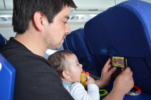 Bébé en avion Bébé en avion