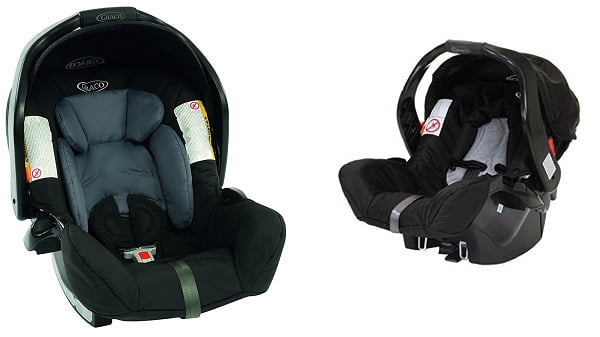 Coque Graco - voyager en voiture avec Bébé Coque Graco