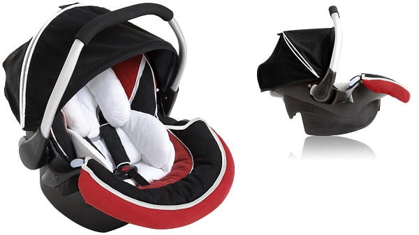 Coque Hauck voyager en voiture avec Bébé Coque Hauck