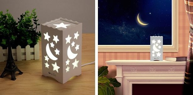 Lampe 2 en 1 - Lune - veilleuses pour enfant Lampe 2 en 1 - Lune