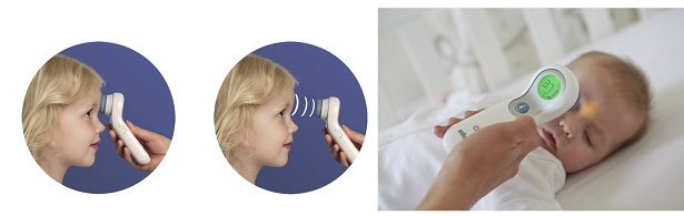 Le thermomètre sans contact de BRAUN Le thermomètre sans contact de BRAUN
