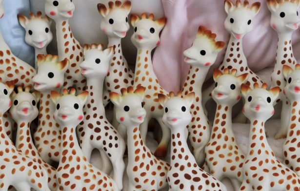 Sophie la Girafe, un véritable succès Sophie la Girafe, un véritable succès