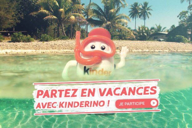 Partez en vacances avec Kinderino ! Partez en vacances avec Kinderino !