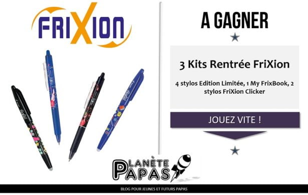 Jeu Concours Spécial Rentrée avec FriXion Jeu Concours Spécial Rentrée avec FriXion