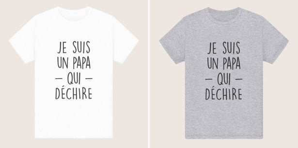 T-shirt Papa qui déchire T-shirt Papa qui déchire