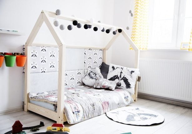 Un lit cabane pour aménager la chambre de notre enfant Un lit cabane pour aménager la chambre de notre enfant
