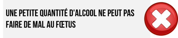 Une petite quantité d'alcool ne peut pas faire de mal au fœtus: ON EN SAIT RIEN Une petite quantité d'alcool ne peut pas faire de mal au fœtus: ON EN SAIT RIEN