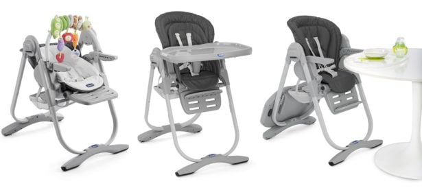 Chaise haute évolutive Polly Magic de Chicco Chaise haute évolutive Polly Magic de Chicco