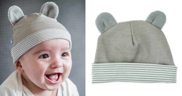 Bonnet Bébé anti-ondes - Souris Bonnet Bébé anti-ondes - Souris
