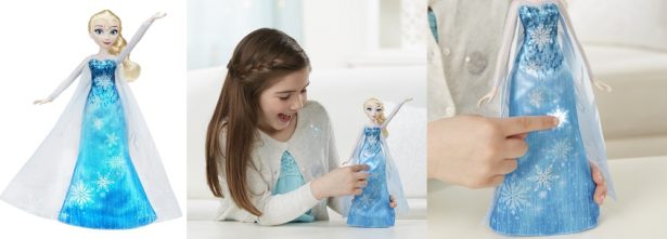 Elsa et sa robe musicale Elsa et sa robe musicale