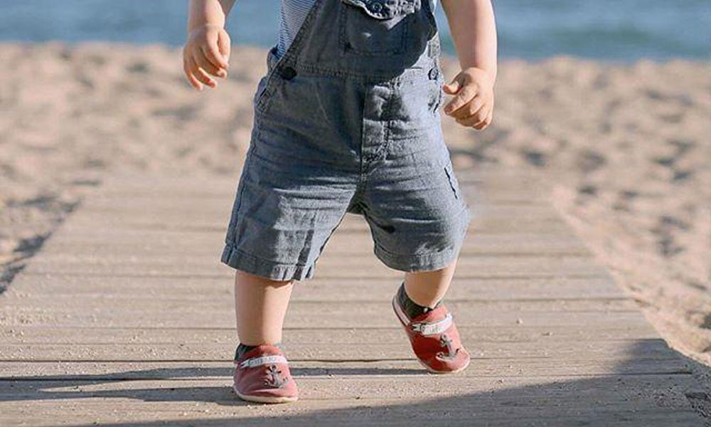 chausson marche bebe