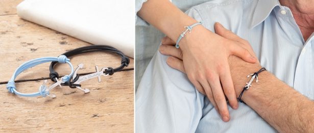 Un duo de Bracelet Ancre pour une fête des pères réussie avec Mercimamanboutique Un duo de Bracelet Ancre pour une fête des pères réussie avec Mercimamanboutique